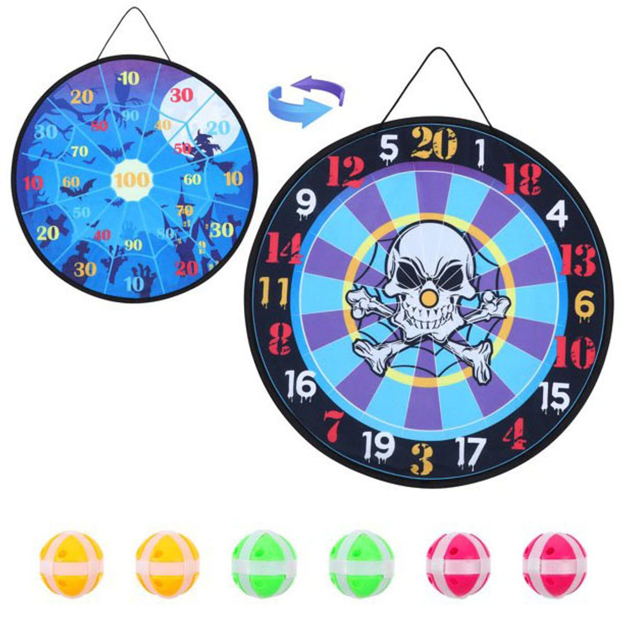 Kids' Indoor Sticky Ball Halloween-Themed Dart Board (2 Sizes) product image