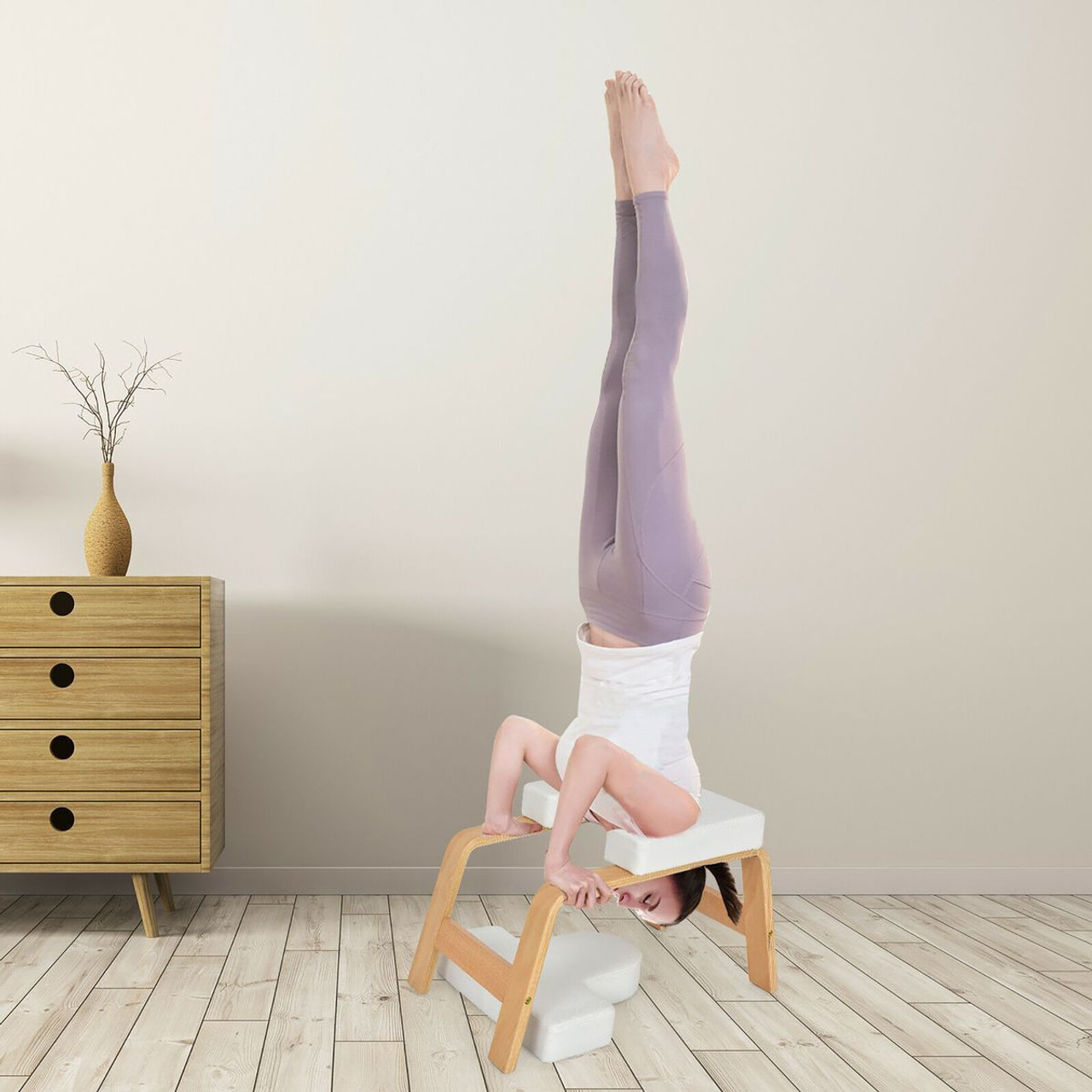 Yoga Headstand Bench with Thick Pad product image