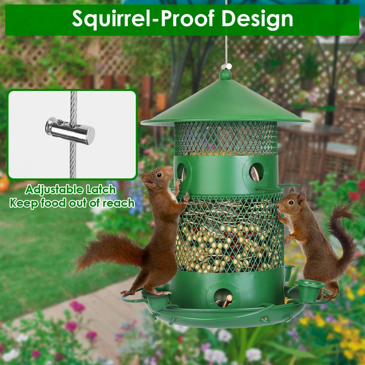 LakeForest® Outdoor Hanging Bird Feeder product image