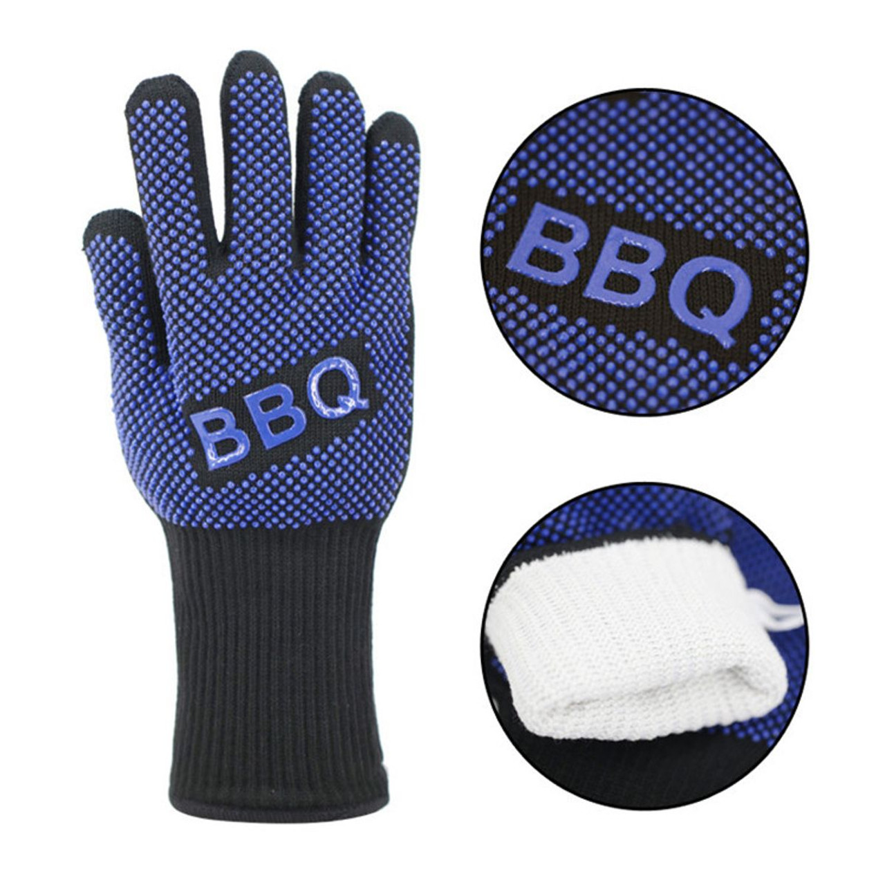 Seamless Outdoors Non-Slip BBQ Gloves (1-Pair) product image