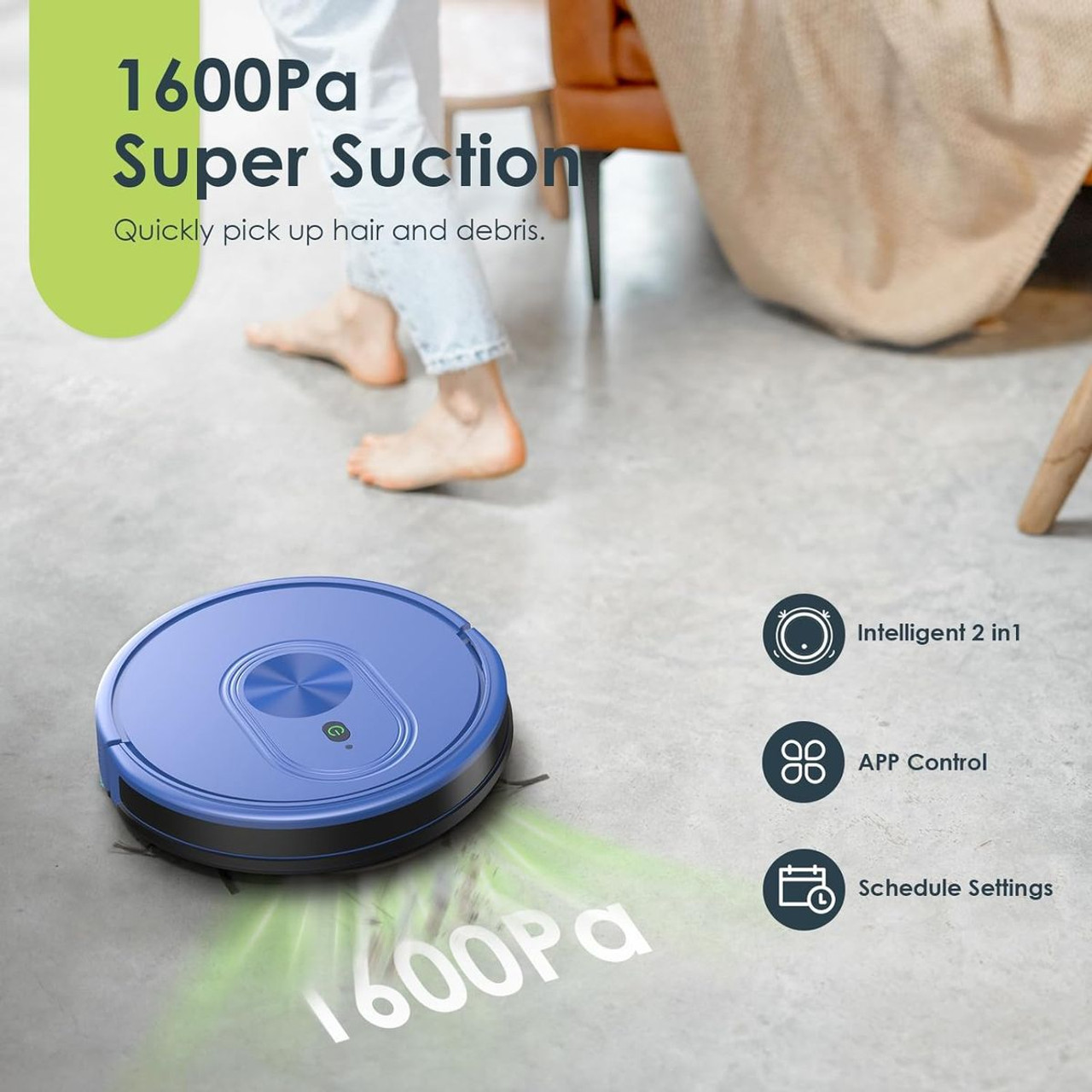 XIEBro HR101 Self-Charging Robot Vacuum and Mop Combo  product image