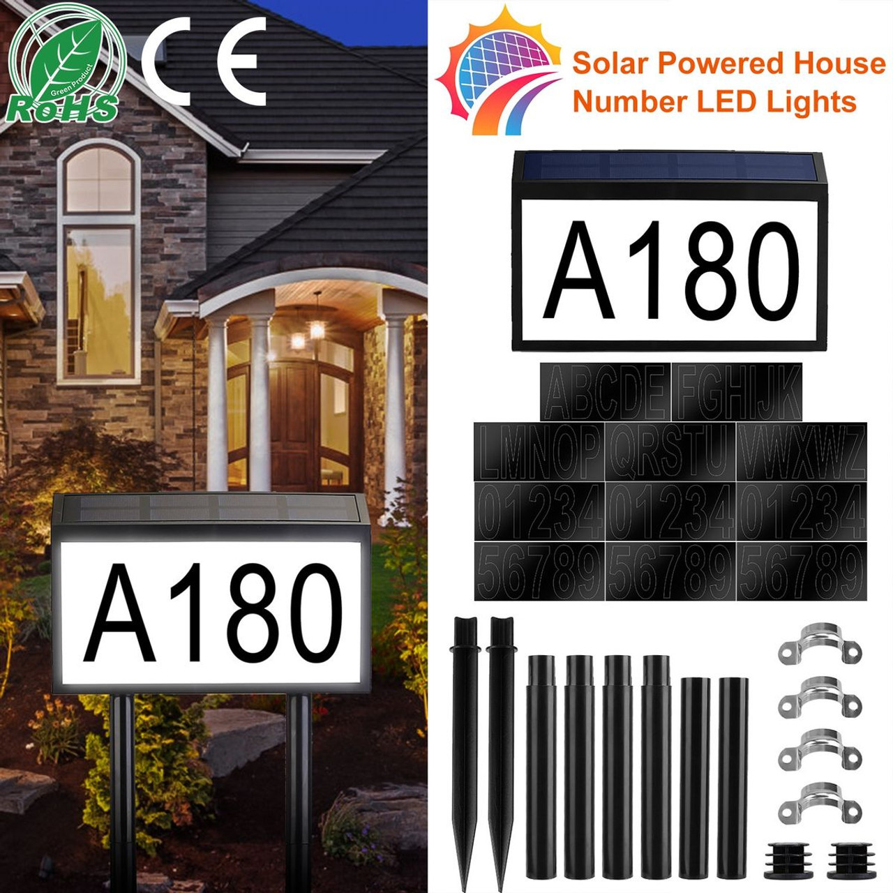 iMounTEK® Solar Address Plaque Light product image