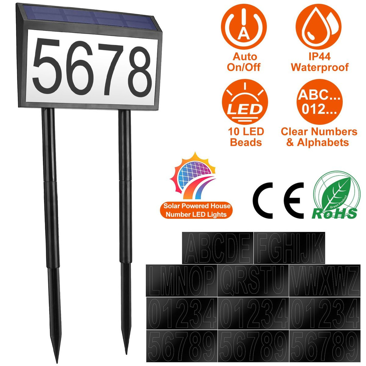 iMounTEK® Solar Address Plaque Light product image