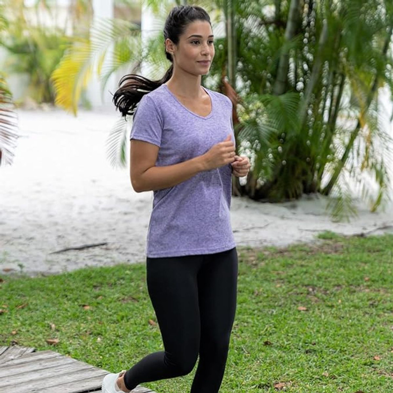 Women's Short Sleeve V-Neck Performance T-Shirt (5-Pack) product image