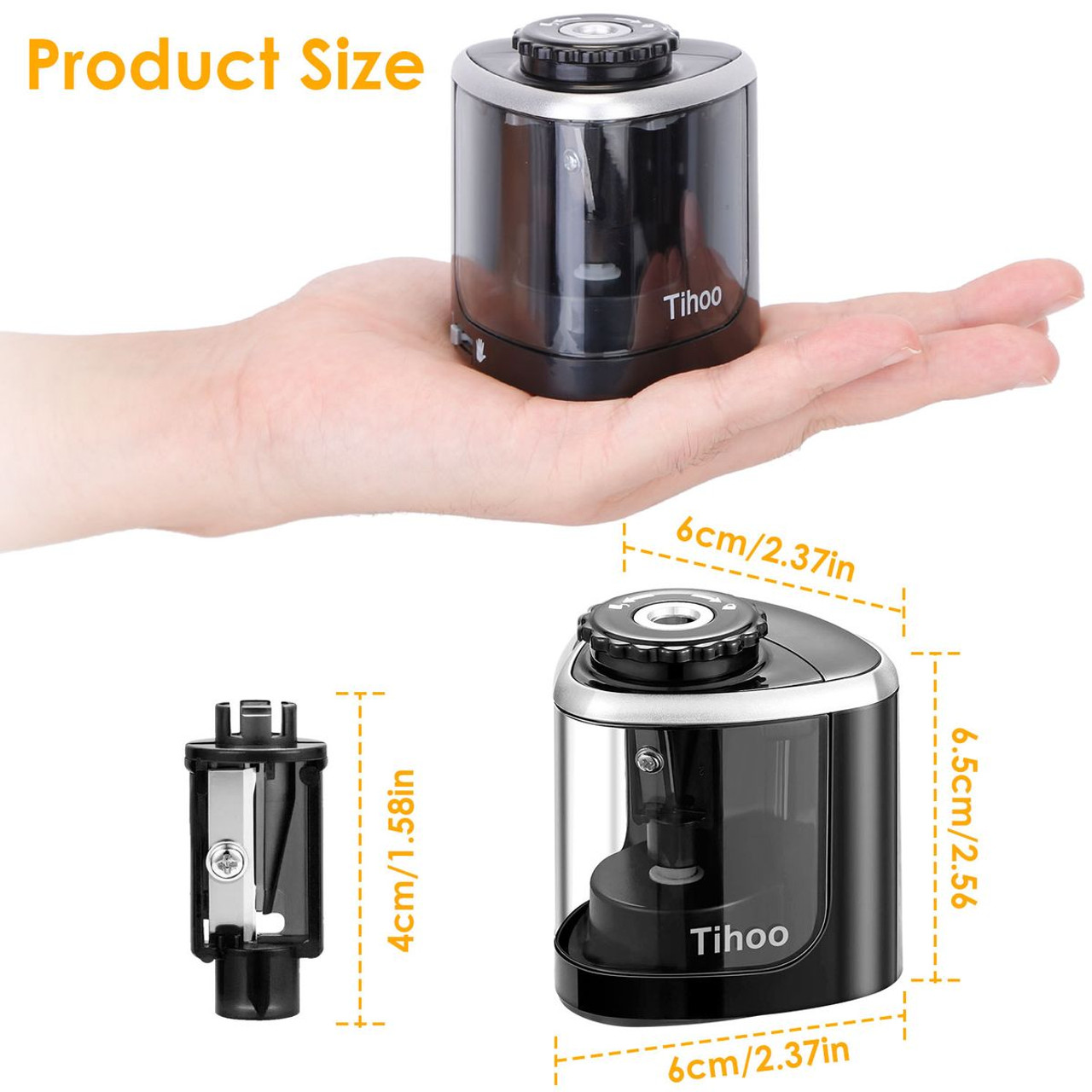 Tihoo® Automatic Pencil Sharpener product image