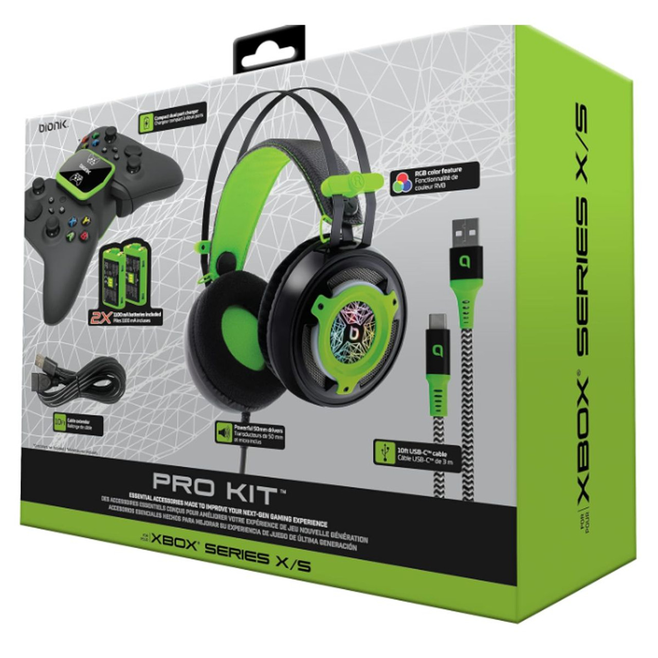 BIONIK® Pro Kit Xbox Series XS with Essential Accessories product image