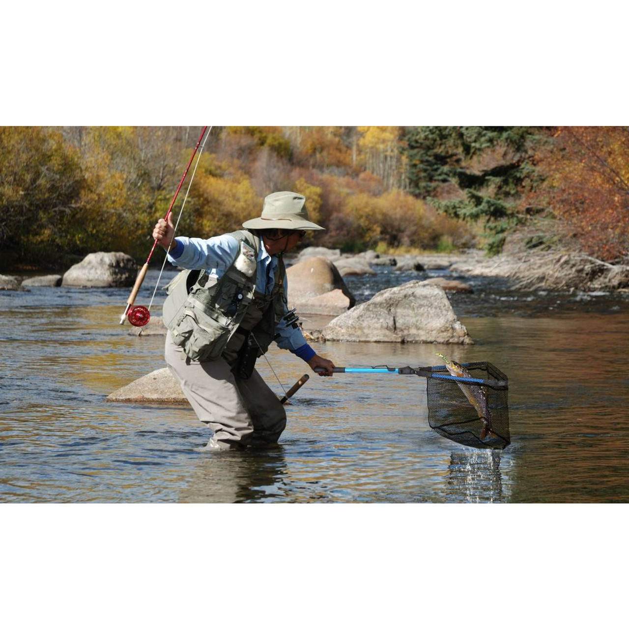 Lushazer® Collapsible Fishing Net product image