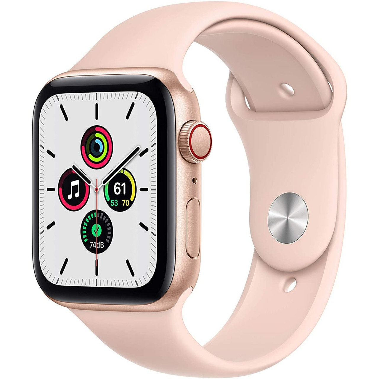 Apple Watch SE 44mm with Gold Aluminum Case (GPS+LTE) product image