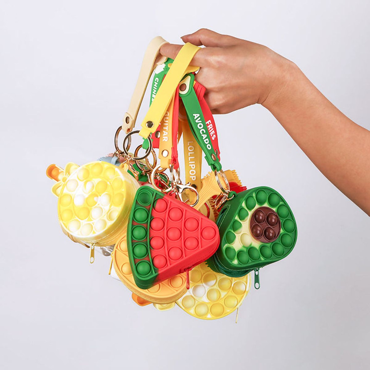 Bubble Popper Keychain Zipper Pouch product image