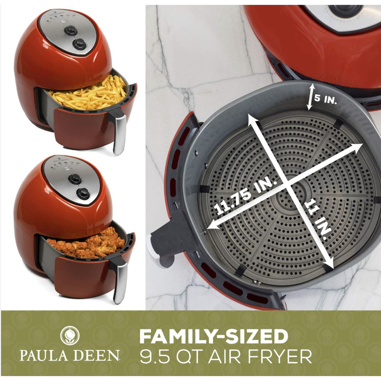 Paula Deen® 9.5-Quart Air Fryer, 1700W product image