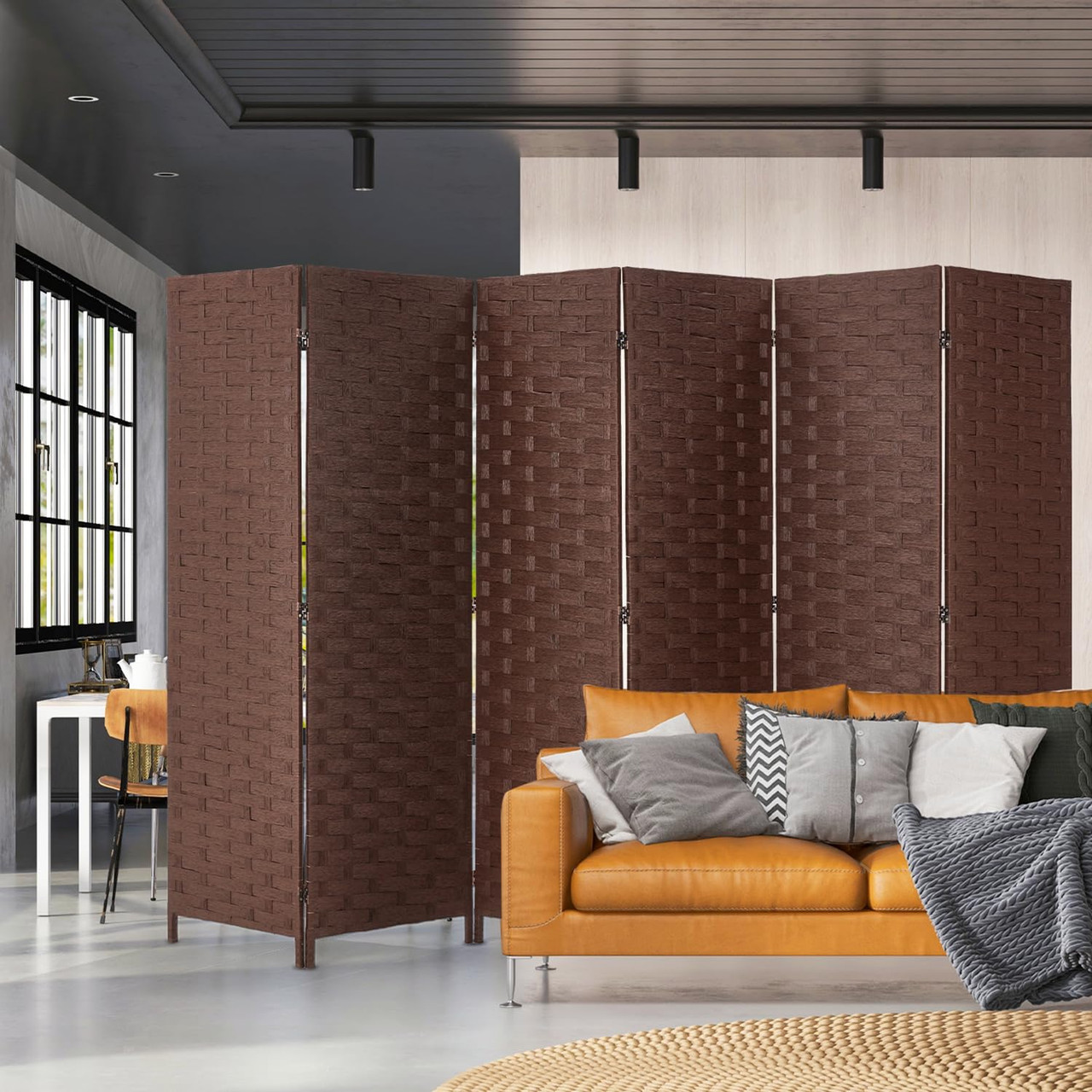 6-Foot 6-Panel Room Divider Privacy Screen product image