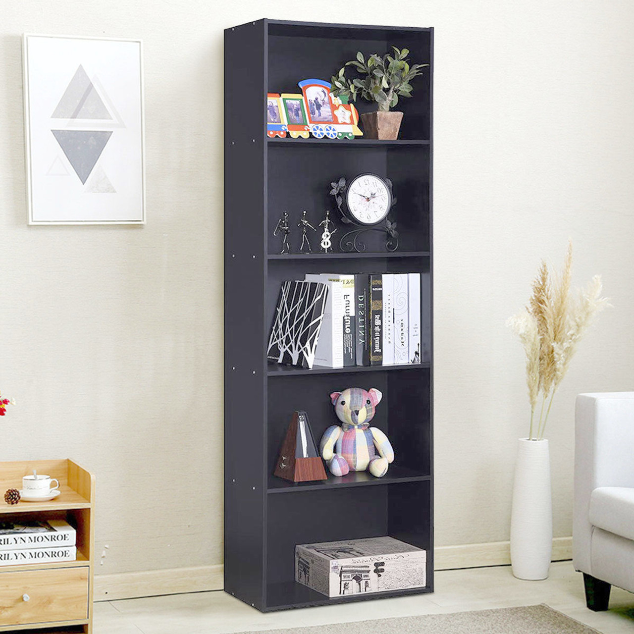 5-Shelf Multi-Functional Bookcase product image