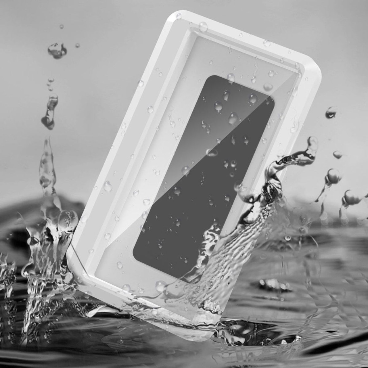 360-Degree Rotating Waterproof Shower Phone Holder product image