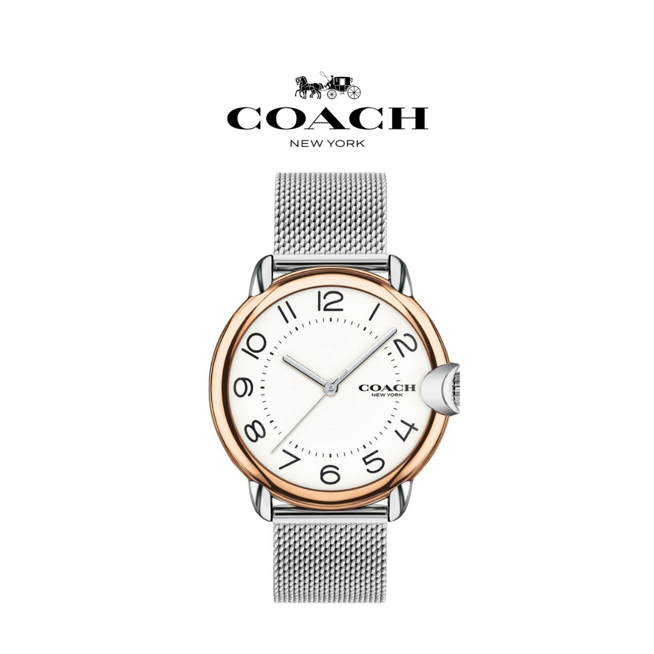 Coach Women's Arden White Watch product image