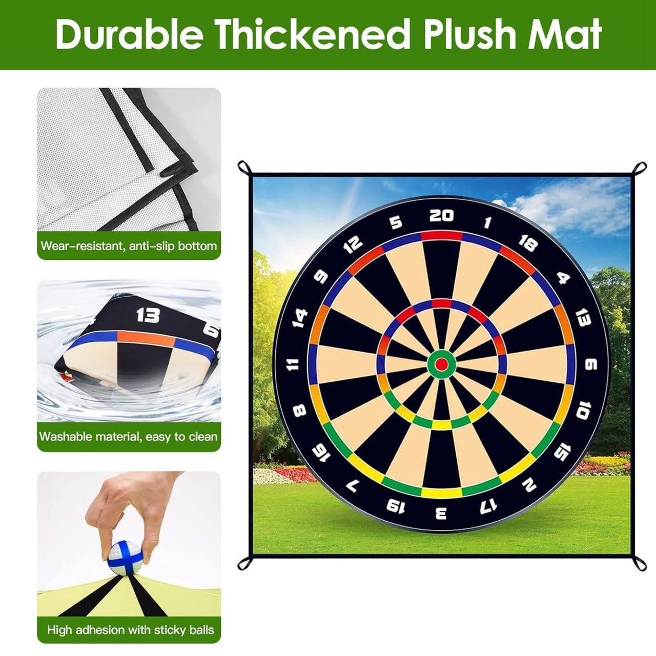 iMounTEK® Golf Dart Game Mat Set  product image