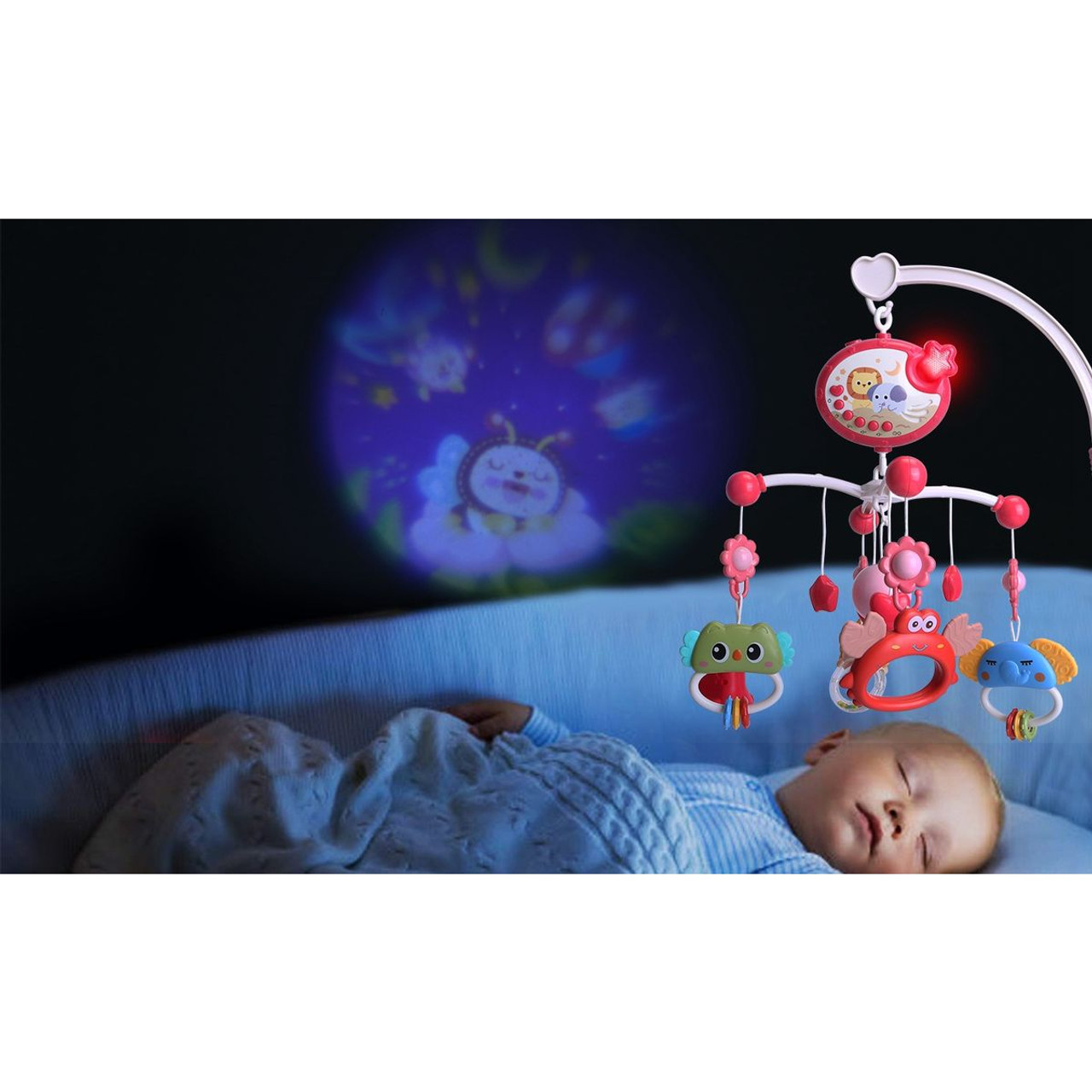 BabyLuv™ Crib Musical Mobile Light product image