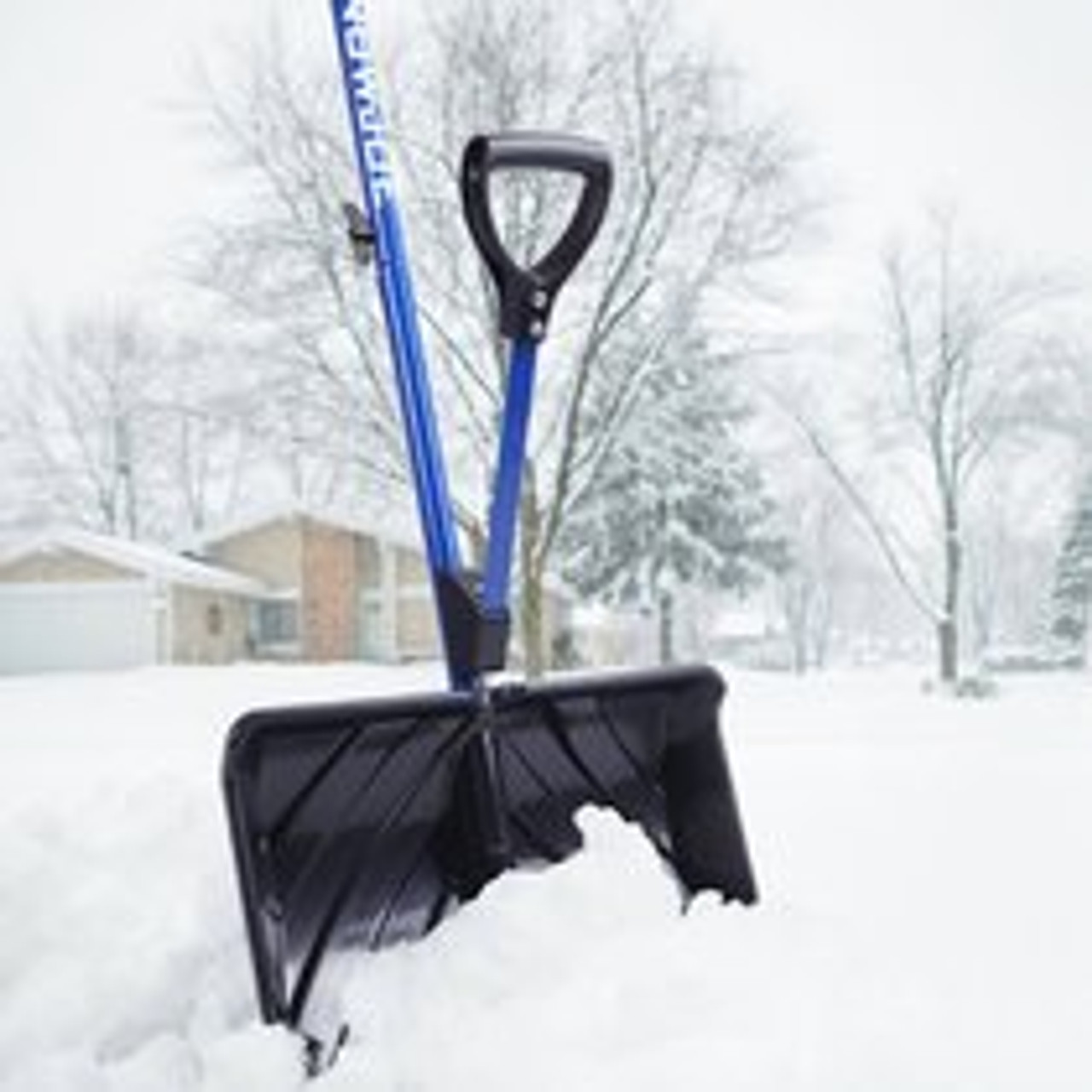 Snow Joe Shovelution Strain-Reducing Snow Shovel product image