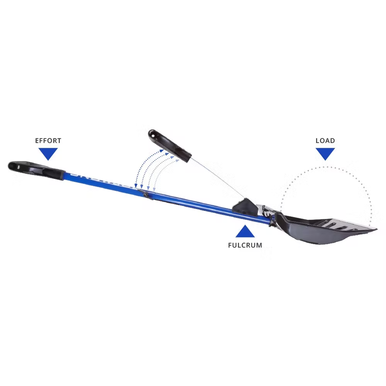 Snow Joe® Shovelution Strain-Reducing Snow Shovel product image