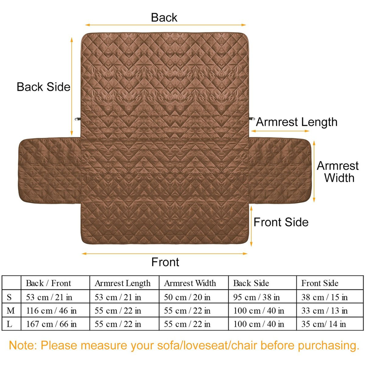 iMounTEK® Reversible Sofa Cover product image