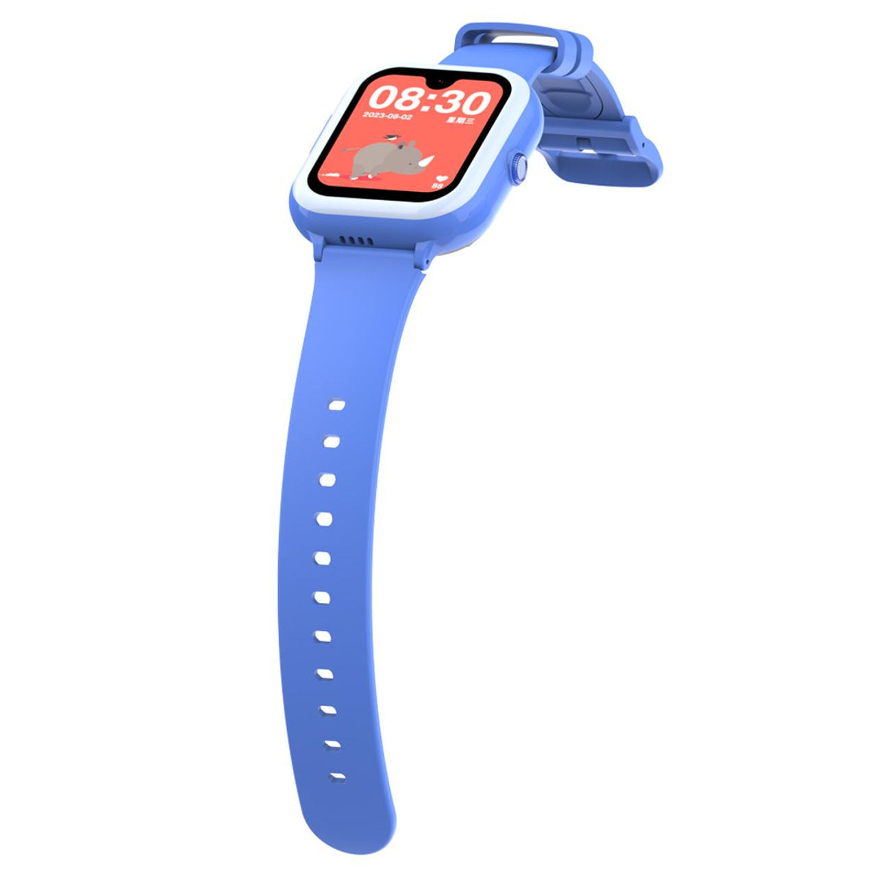 Kids smart watch 1.78 HD Screen,2 Megapixels Under Screen Camera,AMOLED, vedio call, Safety Calls, Camera, GPS,SOS,WHATSAPP,TIKTOK,FACEBOOK, Step Tracker，boys and girls watch COL Blue product image