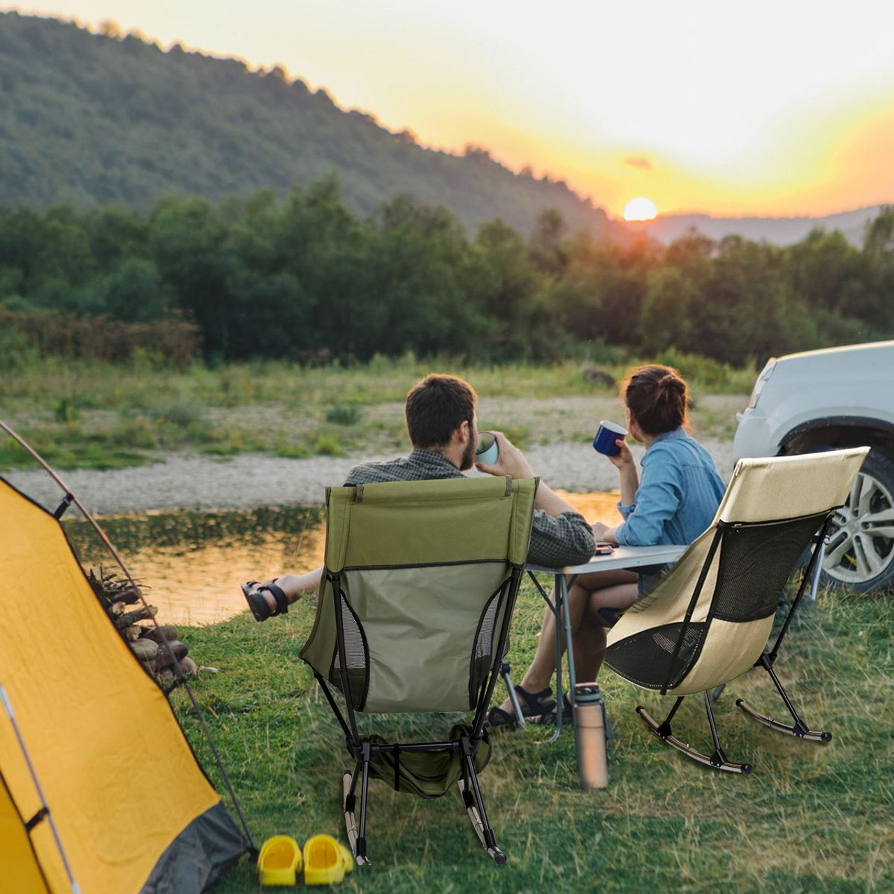 LakeForest® Camping Rocking Chair product image