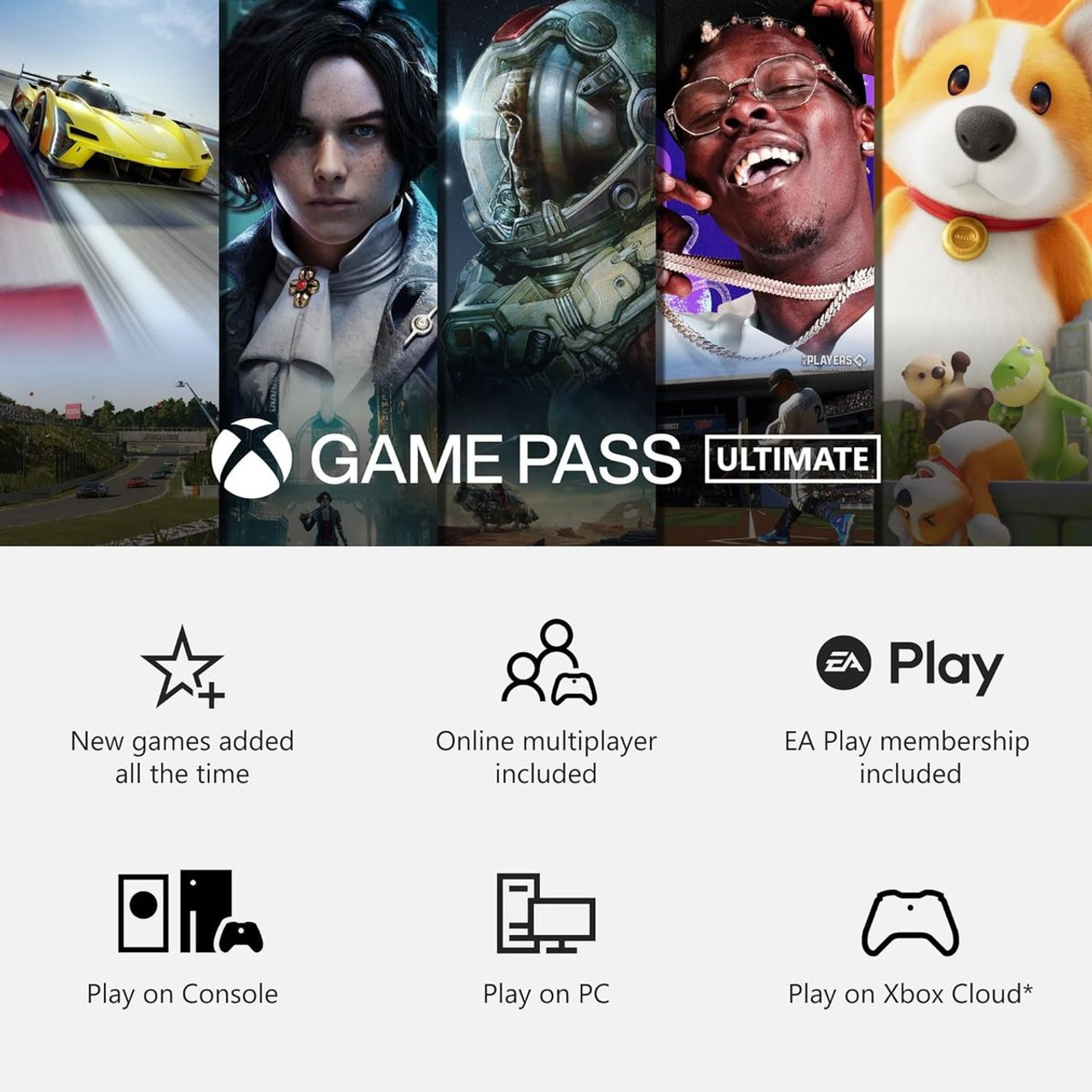 Xbox® Game Pass Ultimate - Digital - Existing Subscribers Only (1 or 3-Month Subscription) product image