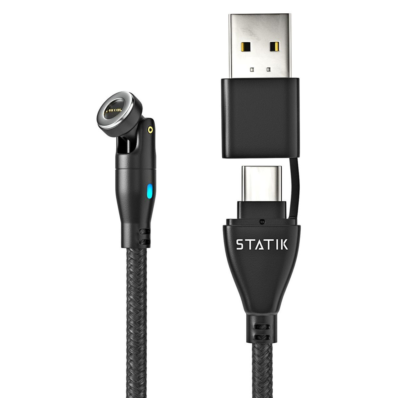 Statik® 360 Pro, 6-Foot 100W Universal Magnetic Charge Cable (3-Pack) product image