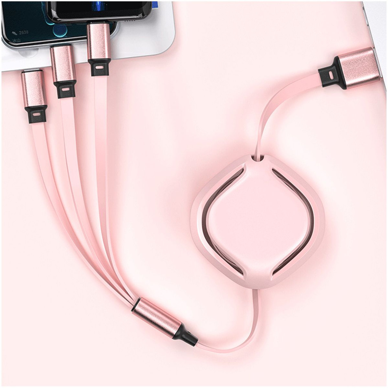 3-in-1 Fast Charging Cable (Lightning/Micro USB/USB-C) product image
