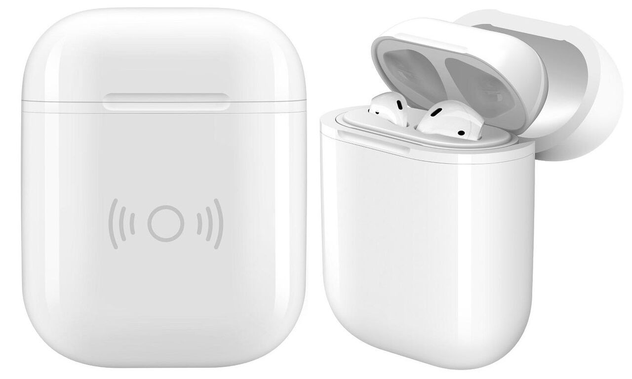 Qi Wireless Charging Case Cover for Apple® Airpods product image