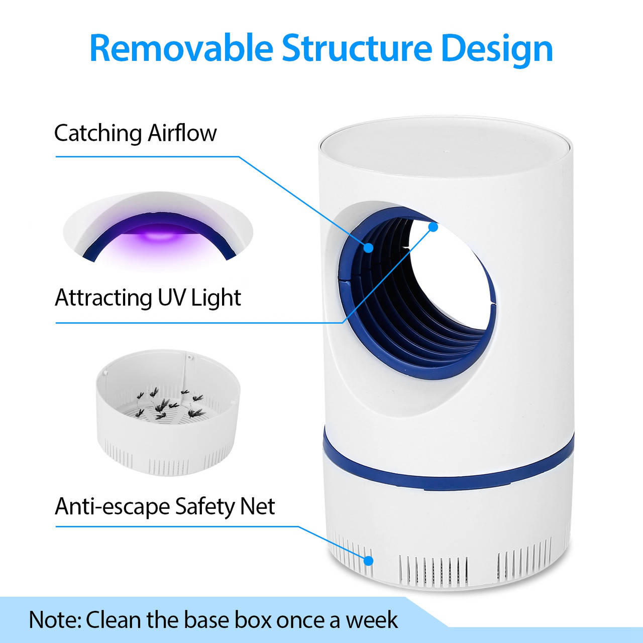 USB Electric Mosquito Trap Lamp product image