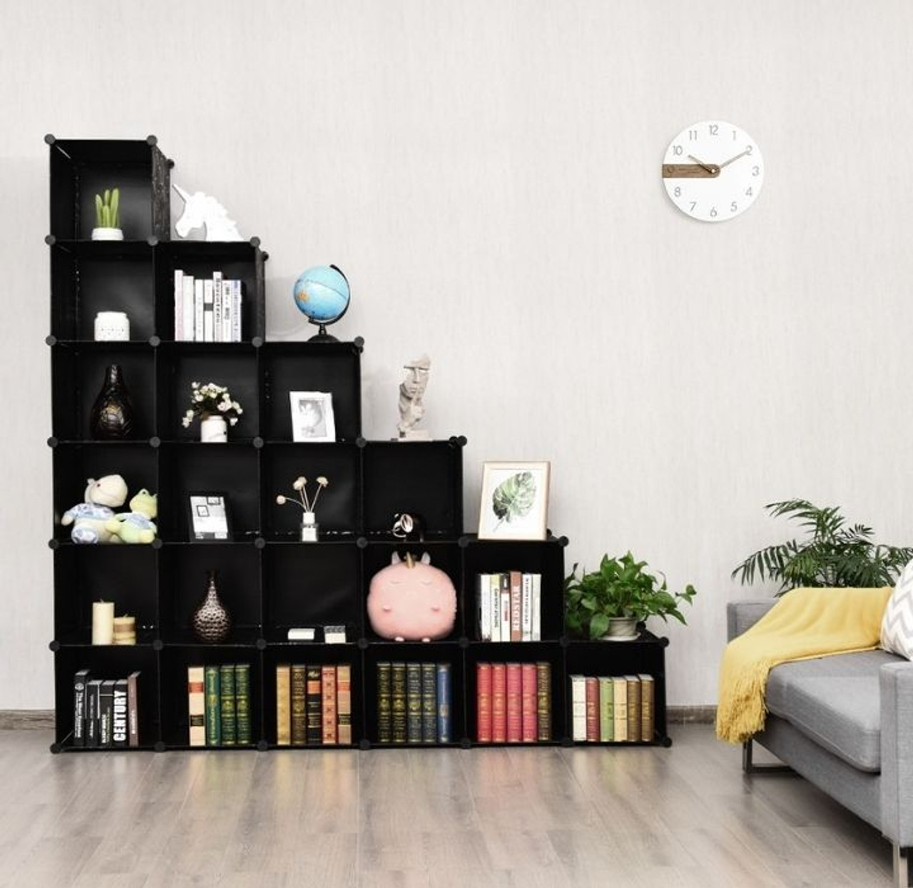 30-Cube DIY Organizer Cabinet with Doors product image