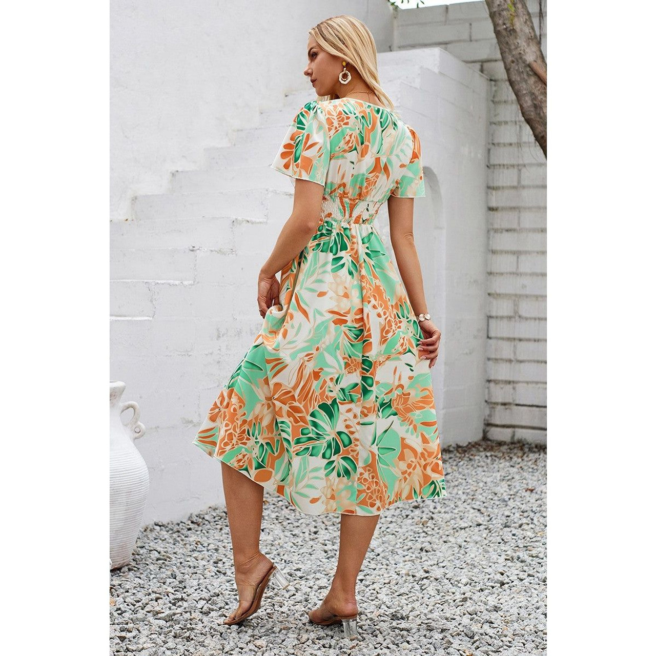 Women's Meadow Dreams Belted Midi Dress product image