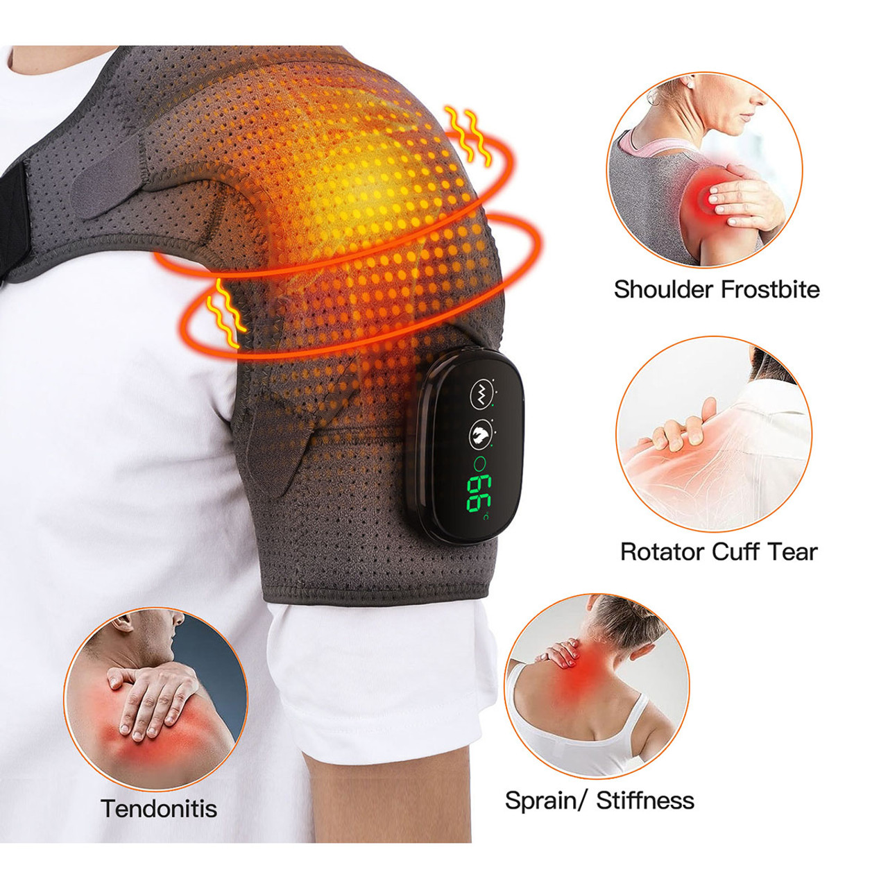 iMounTEK® Cordless Shoulder Heating Pad product image