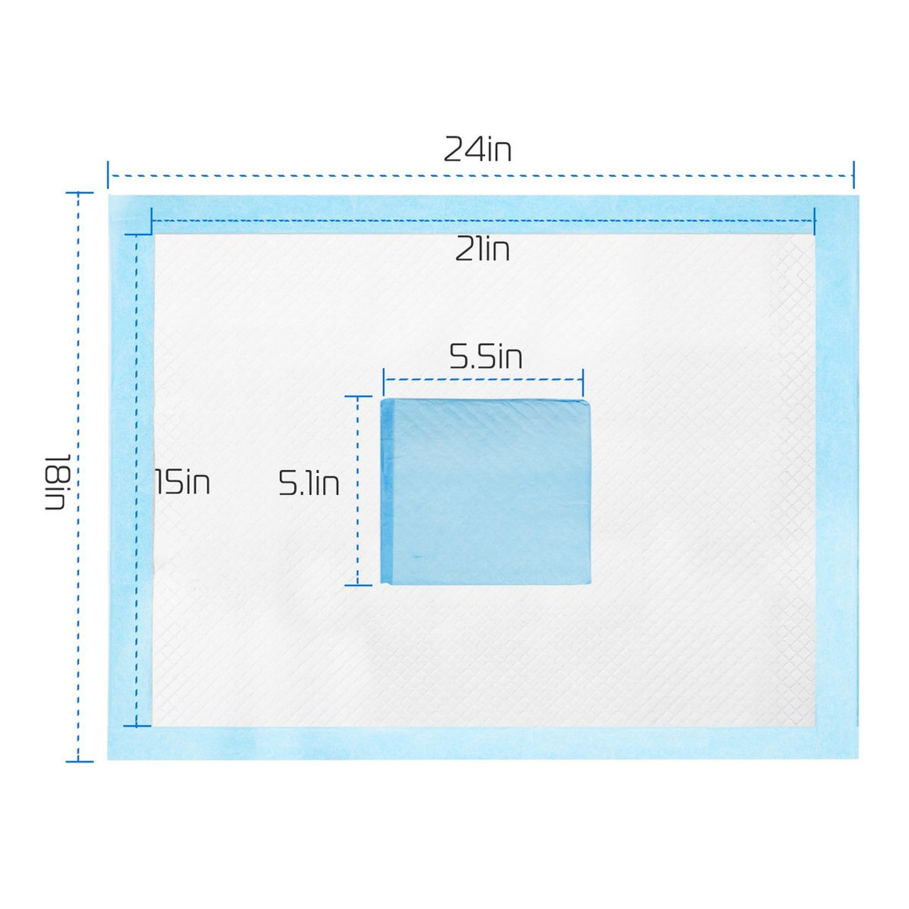 iMounTEK® Disposable Dog Training Underpad Chux, 50 ct. product image