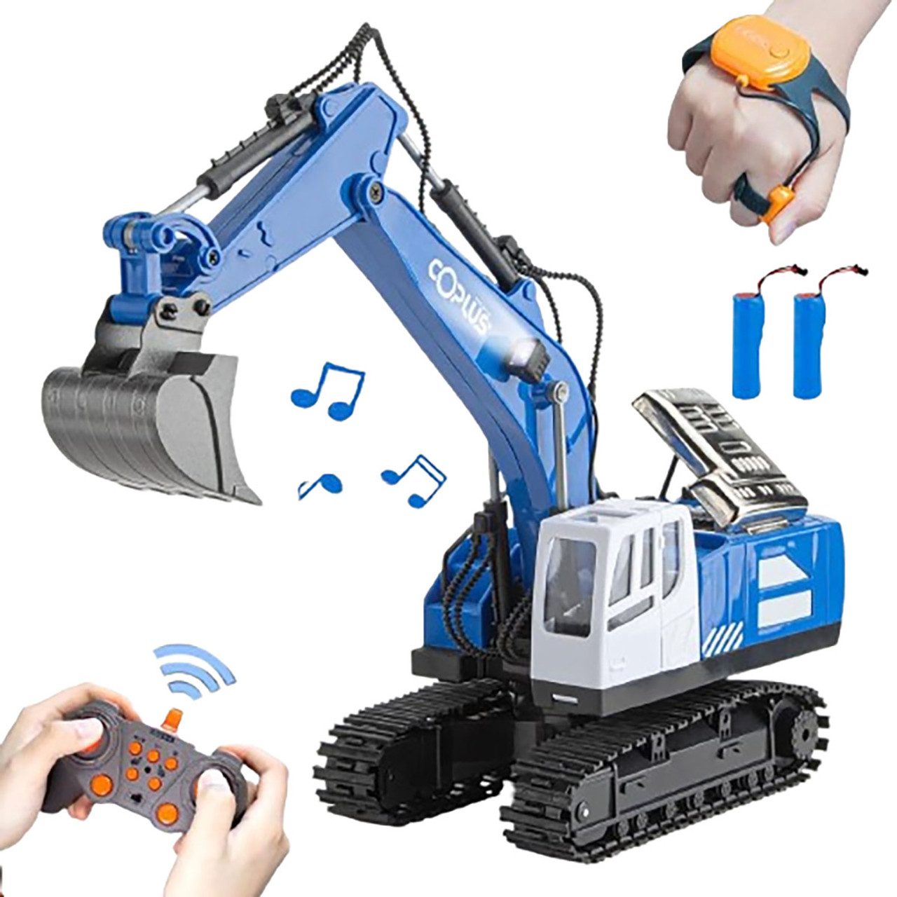 Remote Controlled Excavator Gesture-Sensing Toy  product image