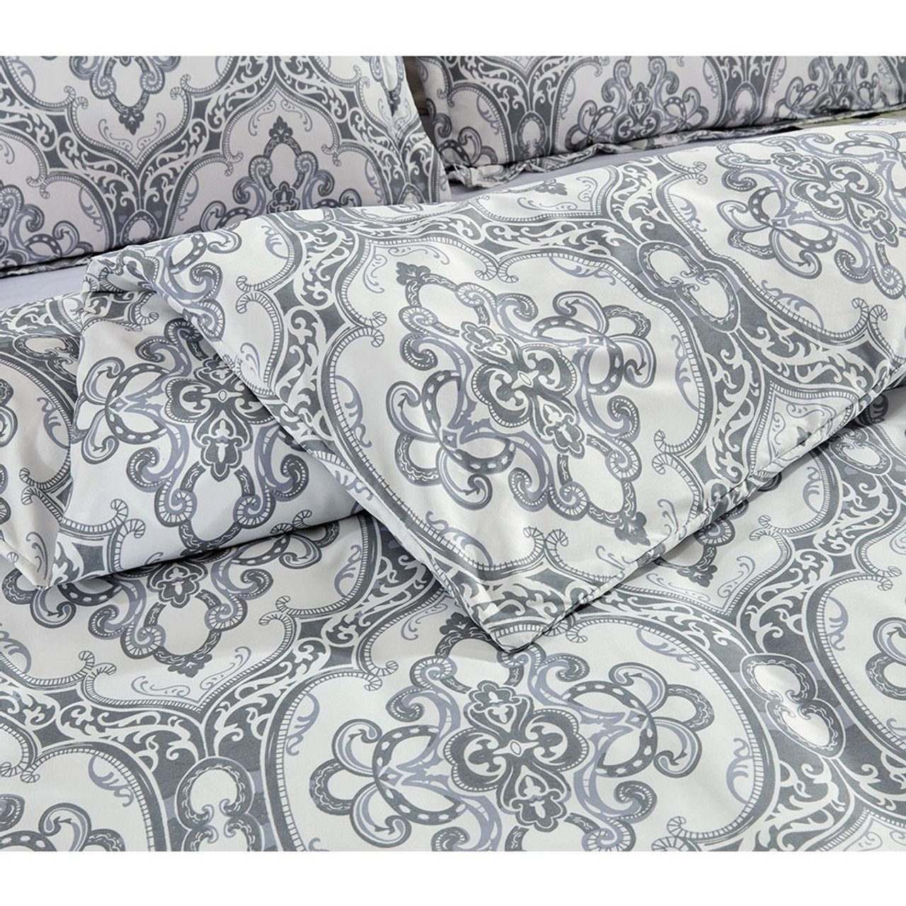 Bibb Home Egyptian Luxury 3-Piece Duvet Cover Set product image
