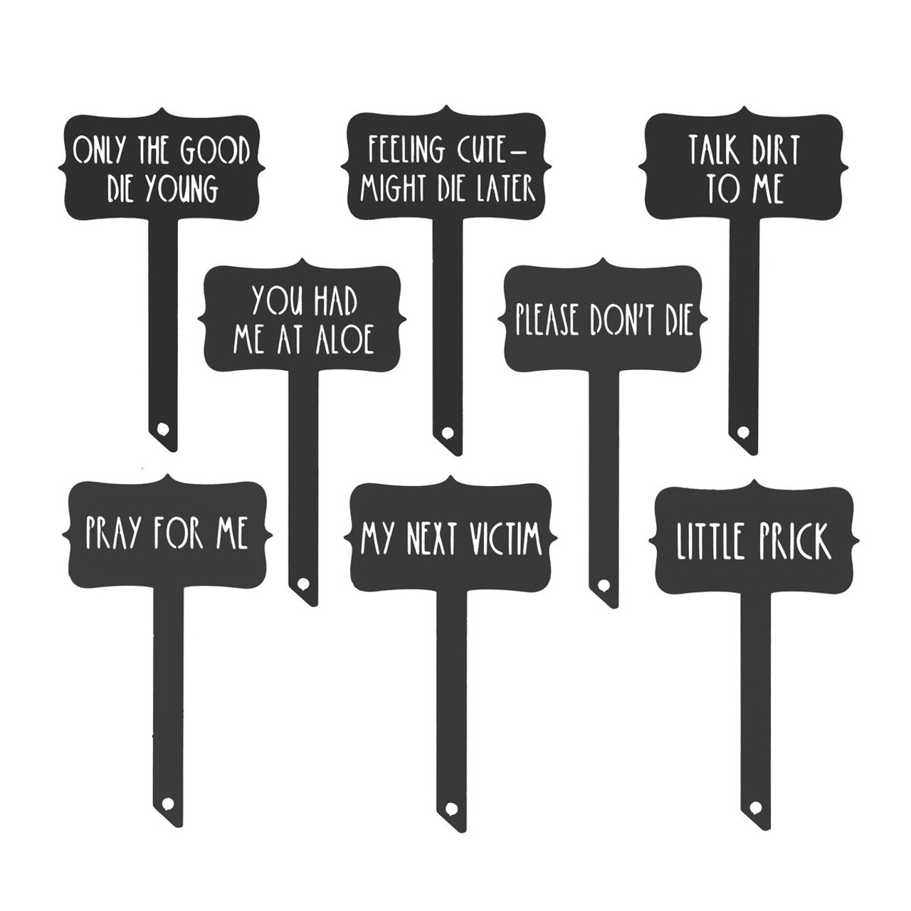 Humorous House Plant Stake (5-Pack) product image