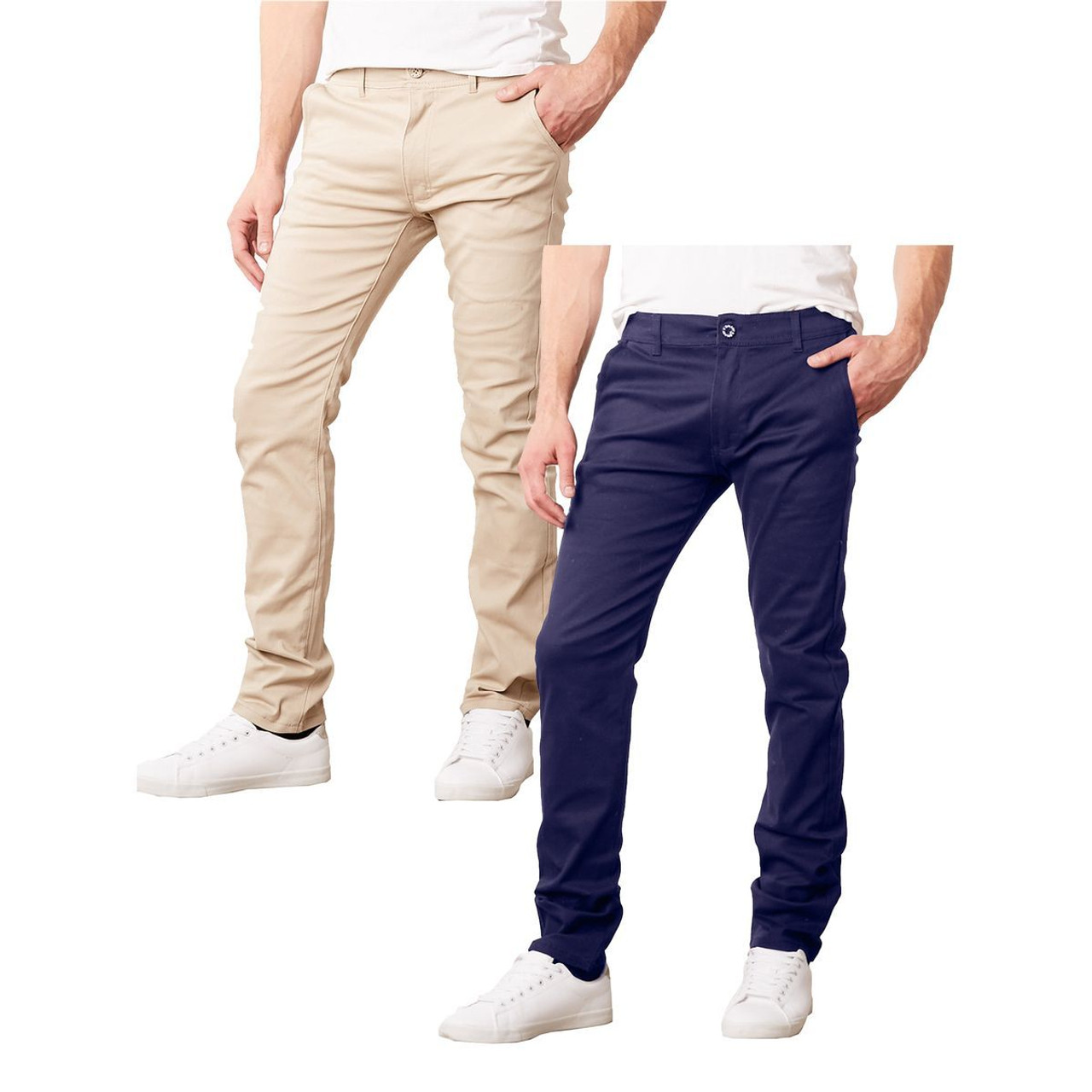 Men's Slim-Fit Cotton Stretch Chino Pants product image