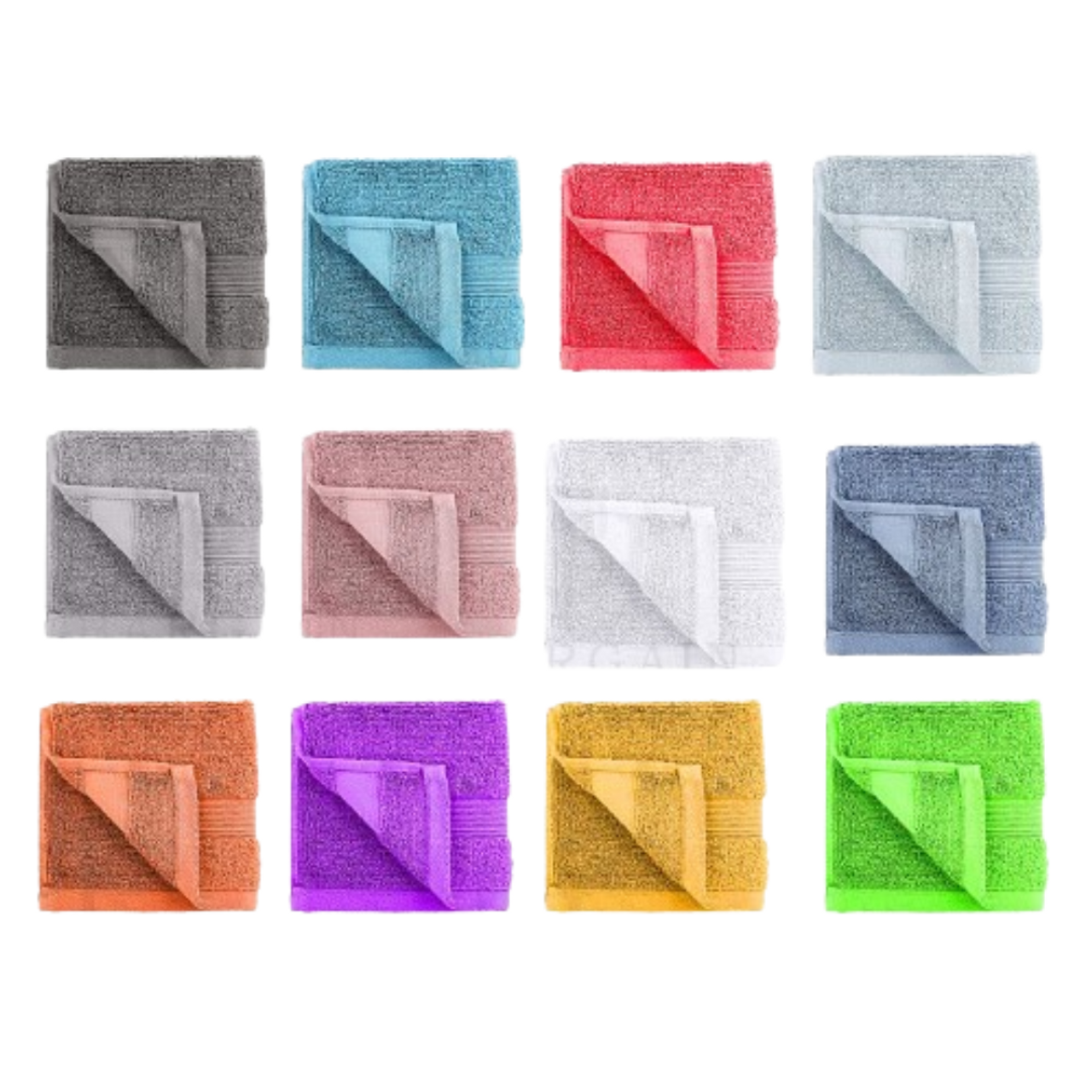100% Cotton Absorbent Super Soft Washcloths (24-Pack) product image