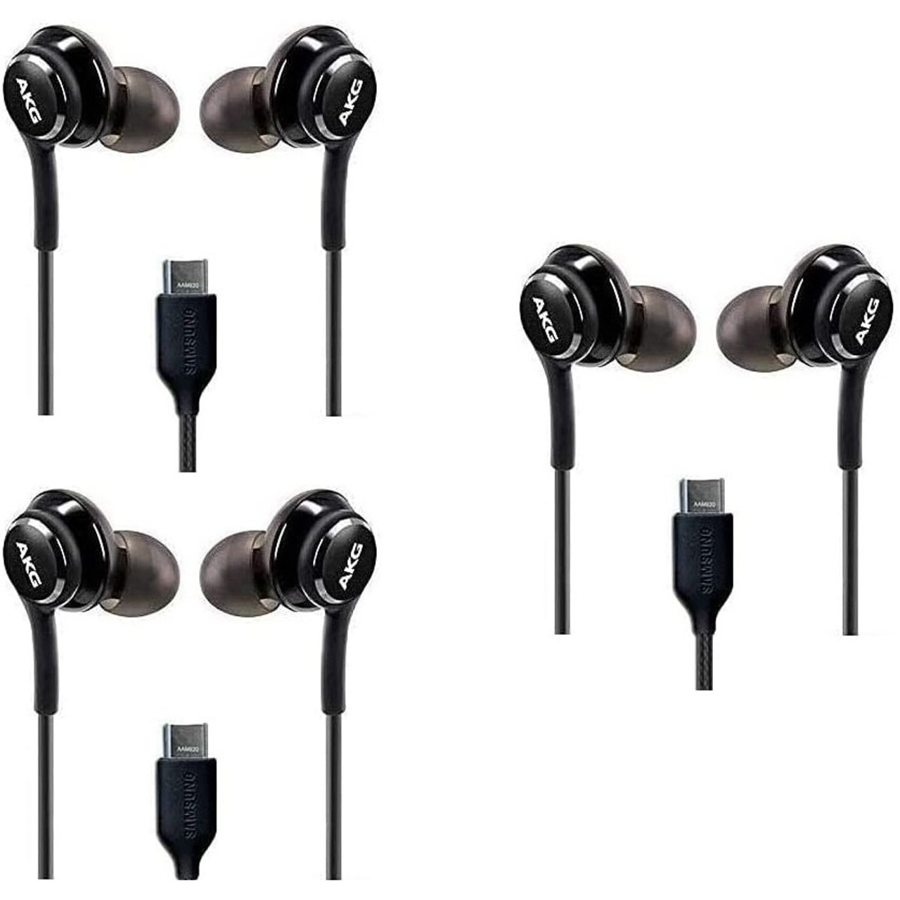Samsung® Wired Earphones with Mic - Tuned by AKG (2 or 3-Pack) product image
