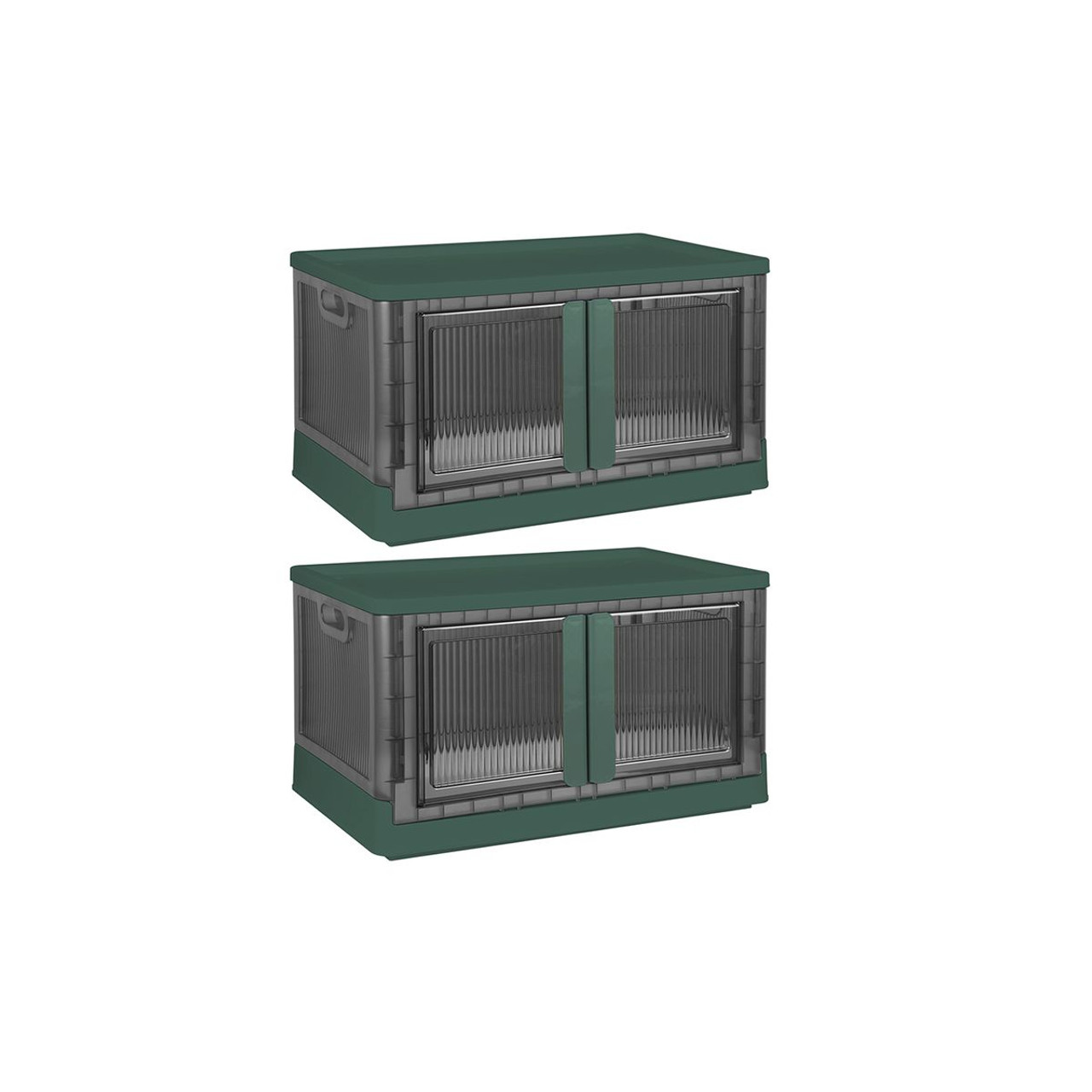 NewHome™ Foldable & Stackable Storage Bins (2-Pack) product image