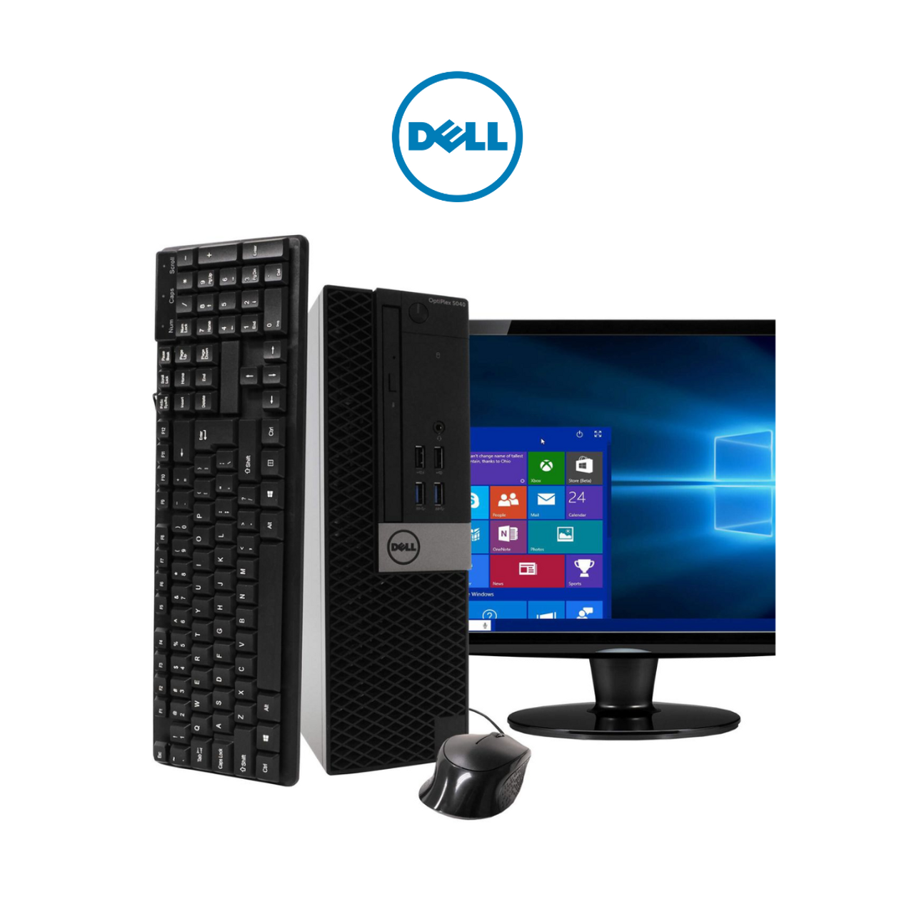 Dell® OptiPlex 5040 Bundle, 3.20GHz Intel i5, 16GB RAM, 2TB HDD product image
