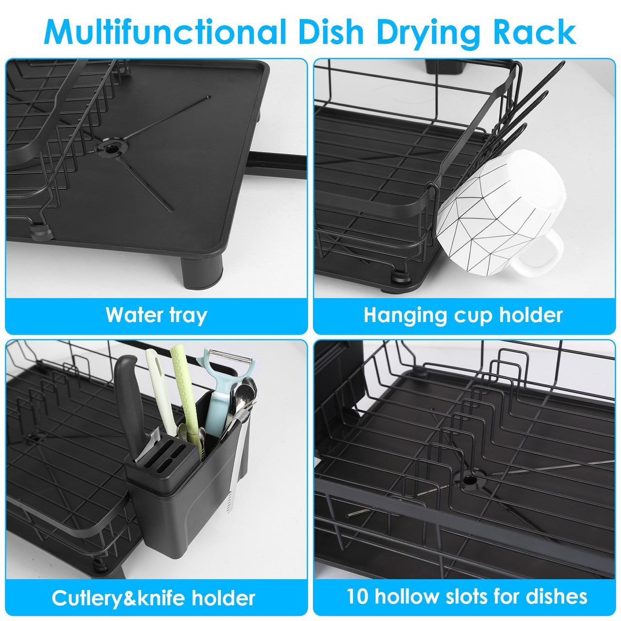 NewHome™ Dish Draining Rack product image