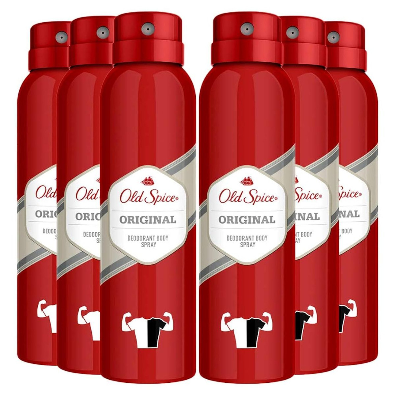 Old Spice® Deodorant Body Spray, Original Scent, 5.1 oz. (12-Pack) product image