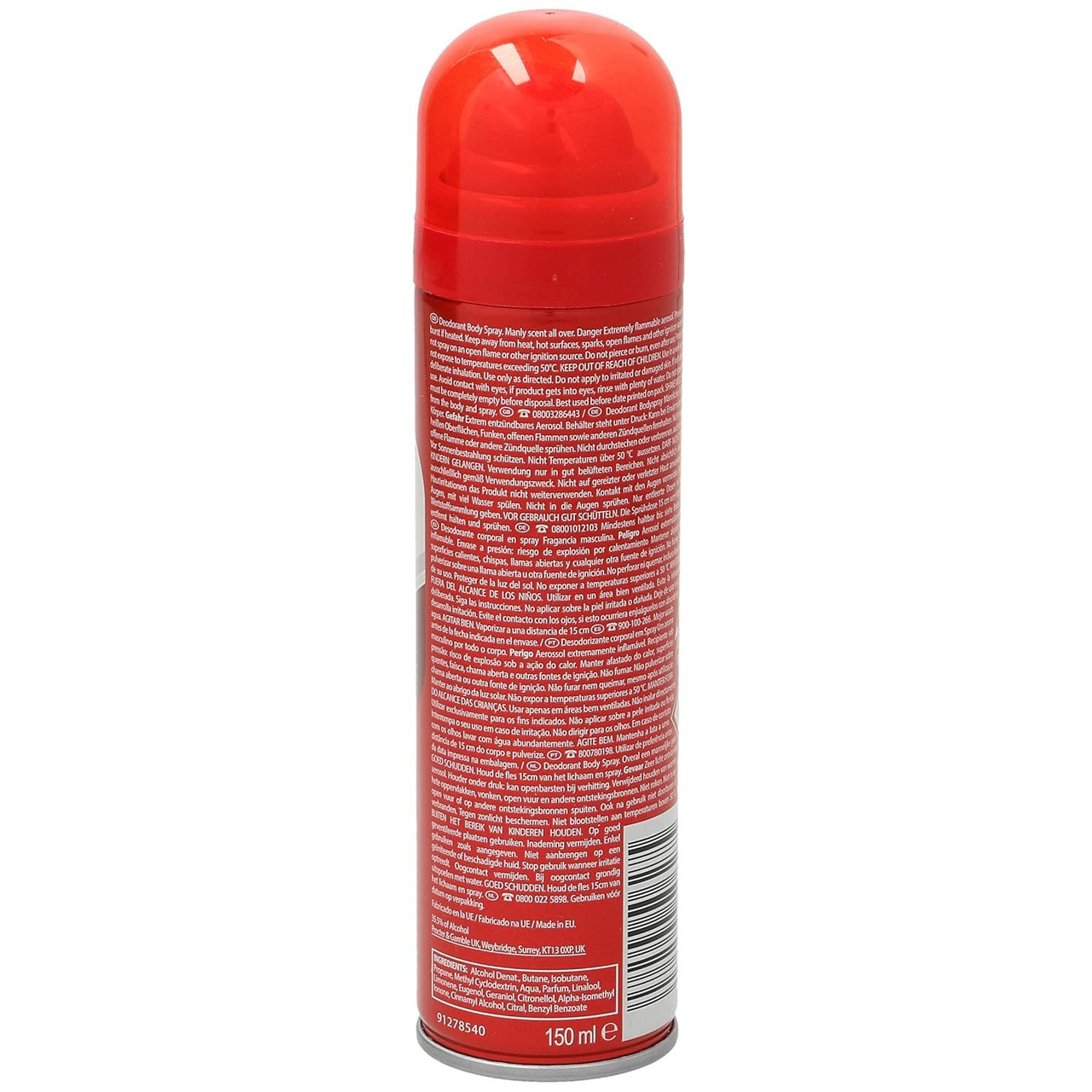 Old Spice® Deodorant Body Spray, Original Scent, 5.1 oz. (12-Pack) product image