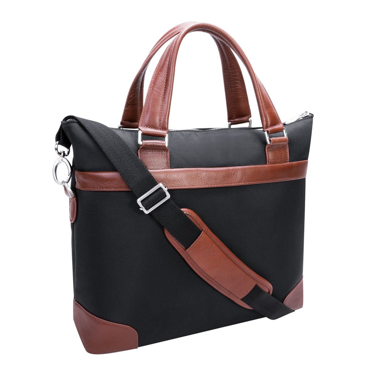 EASTWARD 15” Nylon Two-Tone Tablet and Laptop Briefcase product image