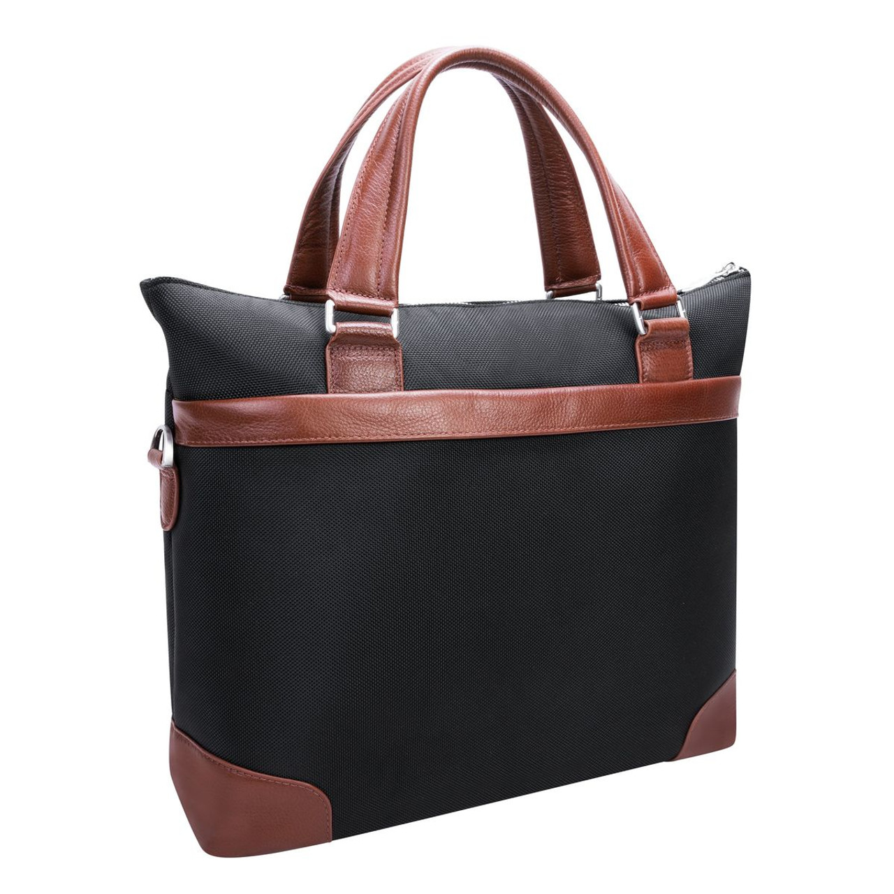 EASTWARD 15” Nylon Two-Tone Tablet and Laptop Briefcase product image