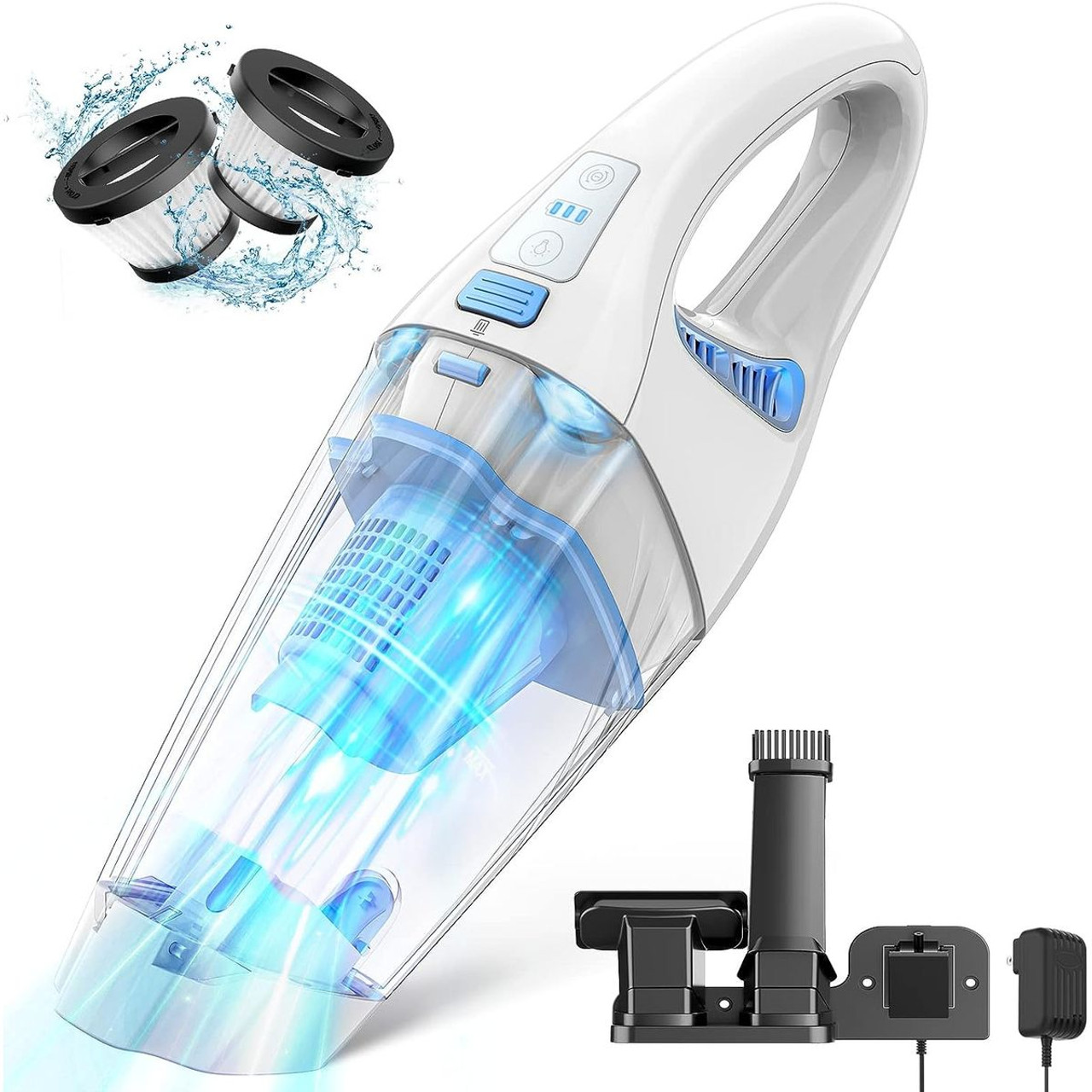 Fuoayoc H11 Cordless Rechargeable Handheld Vacuum  product image