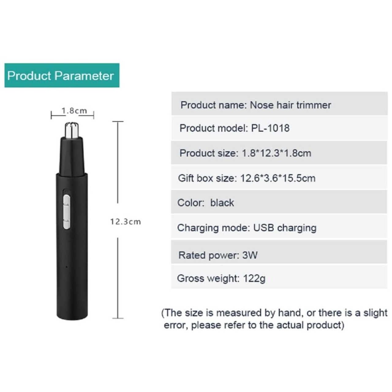 ZORAMI Ear and Nose Hair Trimmer Clipper product image