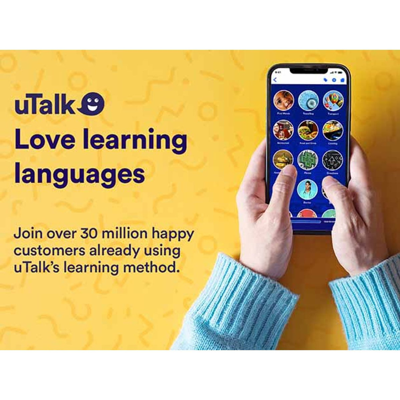 uTalk - Language Learning App with 150+ Languages - Lifetime Subscription product image